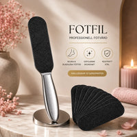 Professionell fotfil för hård hud och spruckna hälar